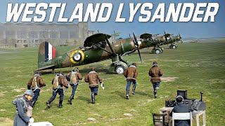 Westland Lysander  The British quotSpy Taxiquot Aircraft Of WWII [upl. by Ileek886]