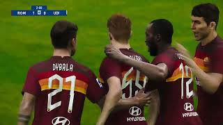 ROMA  UDINESE C PES 21 GAMEPLAY [upl. by Einahpts774]