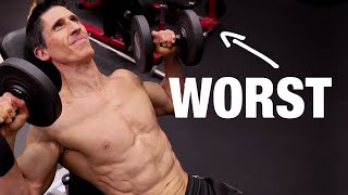 Chest Exercises Ranked WORST TO BEST [upl. by Ahtnicaj993]