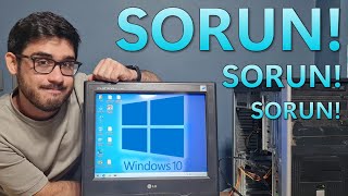 İlk Bilgisayarıma Windows 10 Kurdum ama Bu Kadar Sorunu Ben Bile Beklemiyordum [upl. by Ardnaet]