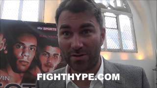 EDDIE HEARN FRUSTRATED KHAN VS BROOK NOT HAPPENING DOUBTS KHAN FIGHTS PACQUIAO [upl. by Eanrahc]