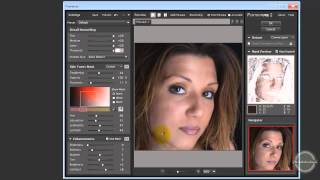 Photoshop CS6 Plugin presentation Portraiture face enhancement [upl. by Hinson]