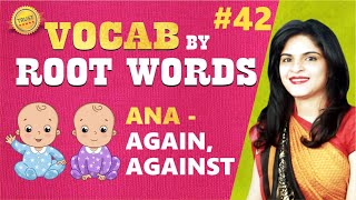 Conquer Exams with ROOT WORDS VOCAB DominationVOCAB by Manisha Ma’amAVATARThe Word Master [upl. by Hildagard]