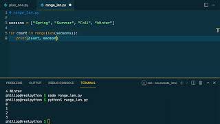 Using Python enumerate With for Loops [upl. by Atikahc575]