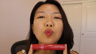 Romampnd Juicy Lasting Tint 06 FIGFIG  Try On and Review [upl. by Nancee]