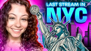 MY LAST STREAM FROM NEW YORK CITY CELEBRATION [upl. by Maurilla]