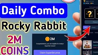 11 September superset Rocky Rabbit  Today Combo Card Rocky Rabbit [upl. by Meensat]