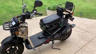 Urban Assault Honda Ruckus Build [upl. by Avaria765]