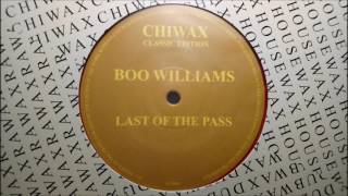 Boo Williams  End Of Days [upl. by Yoshi]