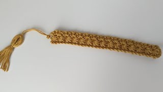 Lesezeichen Stern selbstgehäkelt sehr einfach für Anfänger geeignet how to crochet [upl. by Osanna242]