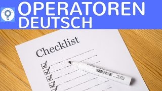 Operatoren für Deutsch Oberstufe amp Abitur  Die solltest du kennen Einfach erklärt [upl. by Mariande678]