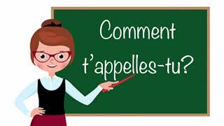 Comment t’appellestu  Spoken [upl. by Nika]