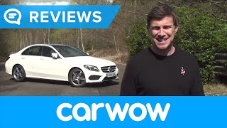 Mercedes CClass Saloon 2018 review  Mat Watson Reviews [upl. by Narok]