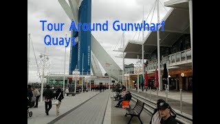 Tour Around Gunwharf Quays Portsmouth [upl. by Babita]