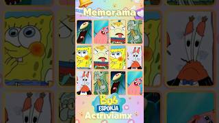 Hazlo Antes de Que Termine el Tiempo Memorama de Bob Esponja ⏰🔥🍍🧽 [upl. by Auod]