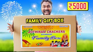 ₹5000 Family Cracker Gift Box Unboxing And Testing [upl. by Annahsirhc]