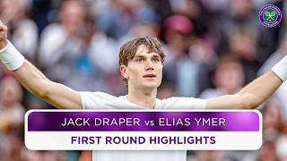 Five sets under the lights 😍  Jack Draper vs Elias Ymer  Highlights  Wimbledon 2024 [upl. by Aihcsrop]