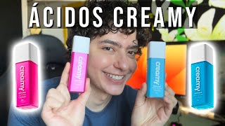 ÁCIDOS CREAMY MANDÉLICO E GLICÓLICO  QUAL ESCOLHER [upl. by Anson]