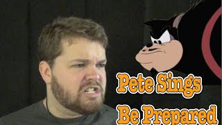 Pete Sings Be Prepared [upl. by Askari]