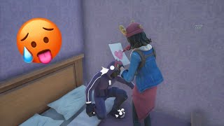 Fortnite Roleplay THE SUS BABYSITTER I HAVE A CRUSH A Fortnite Short Film [upl. by Anitsenre]