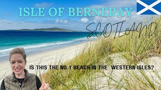 Isle of Berneray  West Beach Berneray  Giant MacAskill  Outer Hebrides  Western Isles [upl. by Kasey]