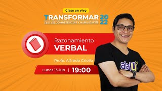 🧠Resolviendo Simulador Transformar 2022  Razonamiento Verbal [upl. by Ohce]