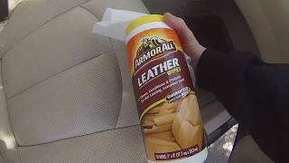 Armor All Leather Wipes REVIEW [upl. by Oniram851]