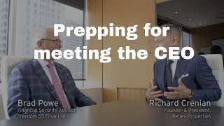 Meeting the CEO  How to prep for it [upl. by Chivers]