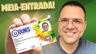 COMO FAZER CARTEIRA DE ESTUDANTE PAGANDO POUCO  Dunis [upl. by Ulberto495]