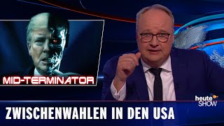 Midterms Wählen die Amis ihre Demokratie ab  heuteshow vom 04112022 [upl. by Niarda]