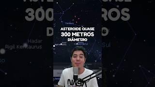 🚨Asteroide 2024 MK nos céus do Brasil asteroide 2024Mk astronomia ciencia curiosidades [upl. by Trilbie]