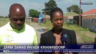 Illegal Mining  Zama zamas invade Krugersdorp [upl. by Nnednarb]