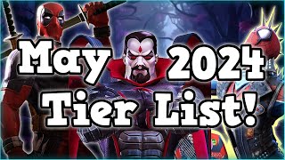 May 2024 Tier List New Surprise Placements  Marvel Contest of Champions [upl. by Angelica786]