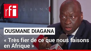 O Diagana  quot Développement dettes putschs Ce que doit faire la Banque mondiale en Afrique quot [upl. by Ahtilat]