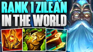 BEST ZILEAN IN THE WORLD FULL SUPPORT GAMEPLAY  CHALLENGER ZILEAN SUPPORT  Patch 1411 S14 [upl. by Yssep]