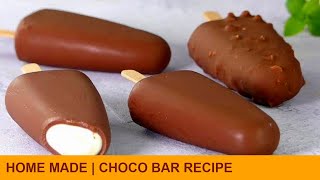 Home Made  Choco Bar  IceCream Recipe  Recipe by Food Lovers [upl. by Francisco]