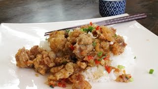 Salt and Pepper Fried Chicken  Chinese style  Morgane Recipes [upl. by Eednarb373]