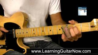 Open G Tuning Slide Guitar Lesson [upl. by Donough162]