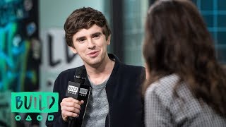 Freddie Highmore Discusses quotThe Good Doctorquot [upl. by Notac881]