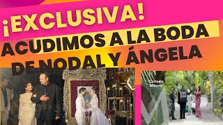 ¡EXCLUSIVA🚨 EN VIVO DESDE LA BODA CHRISTIAN NODAL Y ÁNGELA AGUILAR 🔥🚨 [upl. by Lena440]