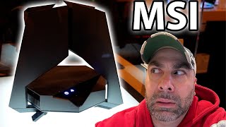 MSIs New Moving Router Is The Stuff Of Nightmares  CES 2023 [upl. by Eustazio]