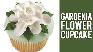 How to Make Buttercream Gardenia Flowers [upl. by Hey255]