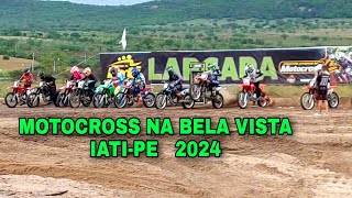 MOTOCROSS NA BELA VISTA DE IATI 2024 1° ETAPA DO CIRCUITO IATIENSE DE MOTOCROSS 2024 [upl. by Cohin786]