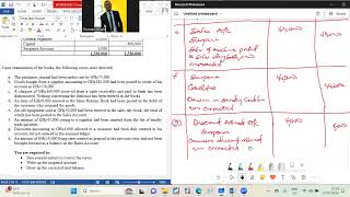 Correction of Errors amp Suspense Account Part 4 Tutorial Question 4 [upl. by Amekahs]