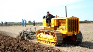 Caterpillar Fifty Ploughing at Little Casterton [upl. by Terhune]