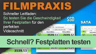 Optimieren Sie Ihren Videoschnitt Schnelle und wichtige Anleitung zum Testen Ihrer Festplatten [upl. by Antonie]