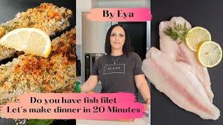 Super Easy Oven Baked Fish Recipe Fish Recipe ready in 20 minutes [upl. by Ahsiuqel856]