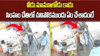 Tirupati Zoo Park Lion Victim CCTV Footage  Tirumala  SV Zoological Park  Samayam Telugu [upl. by Herrick]