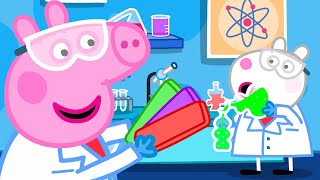 Peppa The Scientist  Peppa Pig Tales Full Episodes [upl. by Eetnuahs]