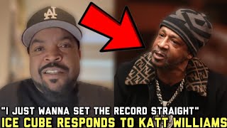 Ice Cube RESPONDS To Katt Williams EXPLOSIVE Interview With Shannon SharpeMUST WATCH [upl. by Rutledge]